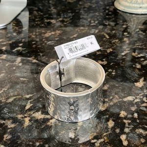 Genuine silver plated Robert Lee Morris bangle